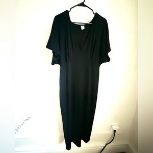 ASOS DESIGN Curve Exclusive Midi Batwing Dress